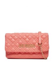 LOVE MOSCHINO Torebka JC4097PP1MLA0464 Koralowy. Pomarańczowe torebki klasyczne Love Moschino, bez wzorów, ze skóry, bez dodatków. Za 379.99 zł.