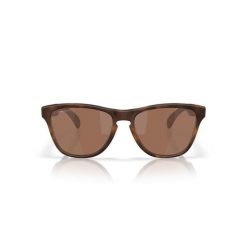 Okulary przeciwsłoneczne Oakley Frogskins. Niebieskie okulary przeciwsłoneczne Oakley, bez wzorów, retro. Za 629.50 zł.