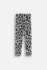 Legginsy z długą nogawką. Białe legginsy COCCODRILLO, m, bez wzorów, z bawełny, długie. W wyprzedaży za 29.90 zł.