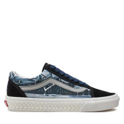 Tenisówki Vans. Czarne trampki Vans, bez wzorów, bez zapięcia. Za 279.99 zł.