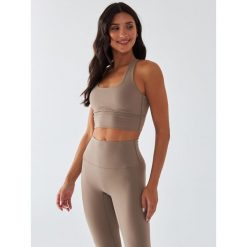 Stanik Sportowy BeShaped Morning Dew. Brązowe bielizna sportowa BESHAPED, l, bez wzorów, z elastanu. Za 179.00 zł.