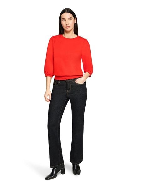 CARTOON Bluza w kolorze czerwonym rozmiar: 46. Czerwone bluzy Cartoon, bez wzorów, bez kaptura. Za 144.95 zł.