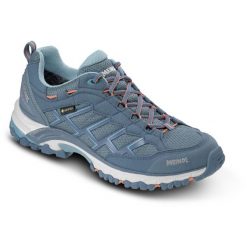 Buty trekkingowe damskie MEINDL Caribe Lady GTX, z membraną Gore-Tex. Białe obuwie sportowe Meindl, z gore-texu, trekkingowe. Za 781.36 zł.