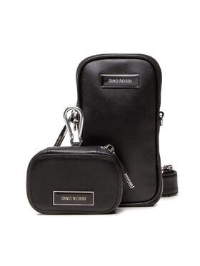 Torebka GINO ROSSI. Czarne torebki klasyczne Gino Rossi, bez wzorów, bez dodatków. Za 209.99 zł.