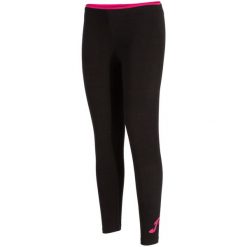 Legginsy sportowe damskie Joma Lion. Czarne legginsy Joma, s, bez wzorów. Za 89.99 zł.