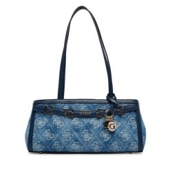 Torebka Guess. Niebieskie torebki klasyczne Guess, z aplikacjami, bez dodatków. Za 609.99 zł.