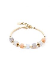 COEUR DE LION Bransoletka z kryształami Swarovski rozmiar: onesize. Brązowe bransoletki COEUR DE LION, z agatem, ze stali. Za 248.58 zł.