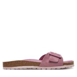Klapki Toni Pons. Fioletowe klapki Toni Pons, bez wzorów, bez obcasa. Za 239.99 zł.