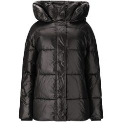 Damska kurtka puchowa Athlecia Moriarty. Czarne kurtki narciarskie Athlecia, bez wzorów, z puchu, bez kaptura, narciarskie. Za 591.00 zł.
