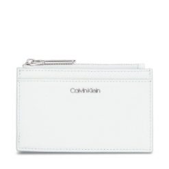 Duży Portfel Damski Calvin Klein. Zielone portfele Calvin Klein, bez wzorów. Za 149.99 zł.
