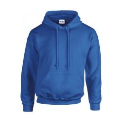 Bluza z kapturem Gildan Heavy Blend ®. Niebieskie bluzy GILDAN, s, bez wzorów, z bawełny, z kapturem. Za 81.25 zł.