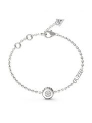 Guess Bransoletka JUBB04 594JW Srebrny. Szare bransoletki Guess, metalowe. Za 199.00 zł.