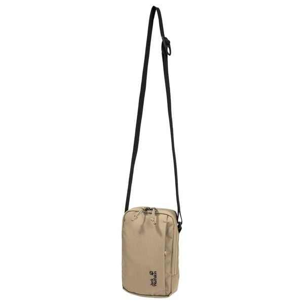 Saszetka Jack Wolfskin Konya 1. Brązowe torby na ramię Jack Wolfskin, bez wzorów, z materiału, bez dodatków. Za 94.99 zł.