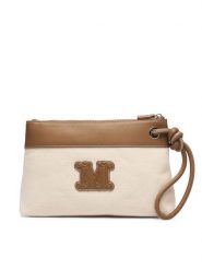 Max Mara Beachwear Torebka BCHFRISIA 2616511049650 Beżowy. Brązowe torebki klasyczne Max Mara Beachwear, bez wzorów, z materiału, bez dodatków. Za 639.99 zł.