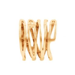 Pierścionek LOVE ze złota. Żółte pierścionki Lilou, złote. Za 2,190.00 zł.