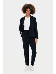 SAINT TROPEZ Spodnie w kolorze czarnym rozmiar: S. Czarne spodnie materiałowe Saint Tropez, na co dzień, s, bez wzorów, z materiału. Za 104.99 zł.