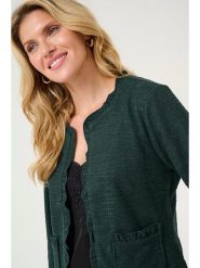 Cream Kardigan "Mellie" w kolorze ciemnozielonym rozmiar: S. Zielone kardigany Cream, s, bez wzorów. Za 113.99 zł.