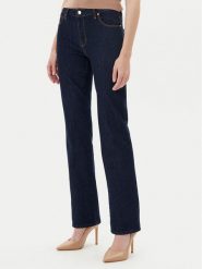 Guess Jeansy W5YA15 D5PW1 Granatowy Sexy Straight Fit. Niebieskie jeansy Guess, z aplikacjami. Za 509.99 zł.