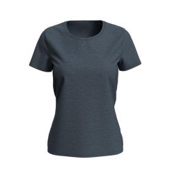Damska Koszulka Lux. Niebieskie bluzki STEDMAN, l, bez wzorów, sportowe, bez kołnierzyka, bez ramiączek. Za 45.99 zł.