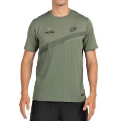 T-shirt Bullpadel Canards. Zielone t-shirty bullpadel, bez wzorów, z materiału, bez kołnierzyka, bez ramiączek. Za 218.45 zł.