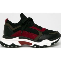 Marco Tozzi - Buty. Czarne obuwie sportowe Marco Tozzi, z gumy, bez zapięcia. Za 219.90 zł.