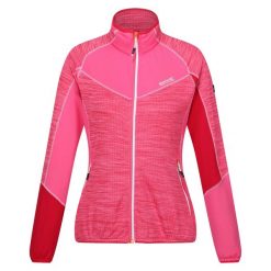 Bluza Polarowa Damska Pełen Suwak Hepley II. Czerwone bluzy Regatta, na zimę, bez wzorów, z polaru, bez kaptura. Za 82.99 zł.