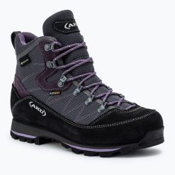 Buty trekkingowe damskie AKU Trekker Lite III Wide GTX. Szare trekkingi Aku, trekkingowe. Za 869.99 zł.