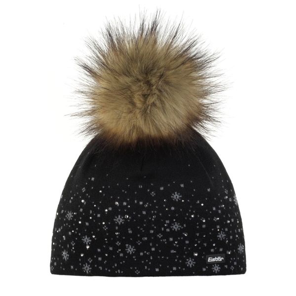 Czapka zimowa Eisbar Rana Lux Crystal MÜ. Czarne czapki Eisbar, bez wzorów, z dzianiny. Za 359.90 zł.