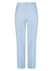 More & More Spodnie chino w kolorze błękitnym rozmiar: 42. Niebieskie spodnie materiałowe More & More, bez wzorów, z podwyższonym stanem. Za 126.99 zł.