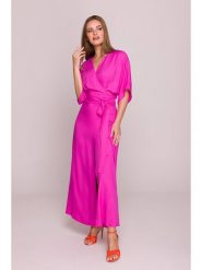 Stylove Sukienka w kolorze różowym rozmiar: S. Różowe sukienki Stylove, s, bez wzorów, bez kołnierzyka, bez ramiączek, maxi. Za 298.67 zł.