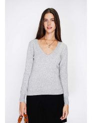 William de Faye Sweter w kolorze jasnoszarym rozmiar: 36. Szare swetry William de Faye, bez wzorów, z kaszmiru, bez ramiączek. Za 130.99 zł.