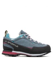 La Sportiva Trekkingi Boulder X 862903502 Szary. Szare obuwie sportowe La Sportiva, ze skóry, bez zapięcia, trekkingowe. Za 819.99 zł.