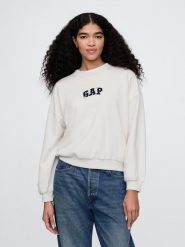 GAP Bluza w kolorze kremowym rozmiar: M. Brązowe bluzy GAP, m, bez wzorów, bez kaptura. Za 105.38 zł.
