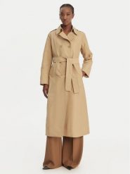 MAX&Co. Płaszcz przejściowy 2618021024200 Beżowy Regular Fit. Brązowe płaszcze MAX&Co., bez wzorów, z syntetyku, bez kaptura. Za 1,139.00 zł.