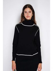 William de Faye Golf w kolorze czarnym rozmiar: 34. Czarne golfy William de Faye, bez wzorów, z kaszmiru, bez ramiączek. Za 144.24 zł.