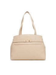 Valentino Torebka Fae Re VBS9AD01 Écru. Torebki klasyczne Valentino, bez wzorów, ze skóry, bez dodatków. Za 719.99 zł.