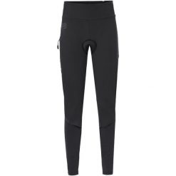 Legginsy damskie VAUDE Kuro Warm Hybrid. Czarne legginsy Vaude, s, bez wzorów, z elastanu. Za 747.10 zł.