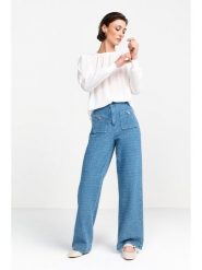 Rich & Royal Bluzka w kolorze białym rozmiar: XS. Białe bluzki Rich & Royal, xs, bez wzorów, bez kołnierzyka, bez ramiączek. Za 121.99 zł.