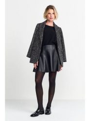 Rich&Royal Spódnica w kolorze czarnym rozmiar: 38. Czarne spódnice Rich&Royal, bez wzorów, ze skóry, mini. Za 192.33 zł.