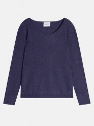 Perfect Cashmere Kaszmirowy sweter "Lindsay" w kolorze fioletowym rozmiar: XL. Różowe swetry Perfect Cashmere, xl, bez wzorów, z kaszmiru, bez ramiączek. Za 363.71 zł.