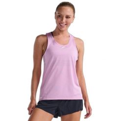 Damski tank top 2XU Light Speed. Czerwone topy 2XU, bez wzorów, z tkaniny, bez kołnierzyka, bez ramiączek. Za 347.50 zł.