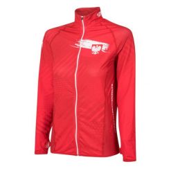 Bluza damska do biegania rozpinana EXTREME HOBBY POLSKA PRIME. Czerwone bluzy EXTREME HOBBY, na jesień, xs, bez wzorów, z elastanu, bez kaptura. Za 219.00 zł.