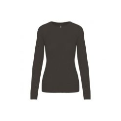 Damski sweter z okrągłym dekoltem Kariban. Szare swetry KARIBAN, na zimę, bez wzorów, bez ramiączek. Za 185.00 zł.