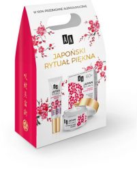 Zestaw kosmetyków AA Japan Rituals 60+ - aktywny bio-krem na dzień + aktywny bio-krem pod oczy 15 ml. Kremy pod oczy OCEANIC. Za 36.59 zł.