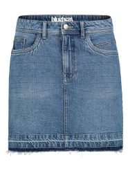 Sublevel Spódnica dżinsowa w kolorze niebieskim rozmiar: XL. Niebieskie spódnice Sublevel, xl, z aplikacjami, ze skóry, klasyczne, mini. Za 82.99 zł.