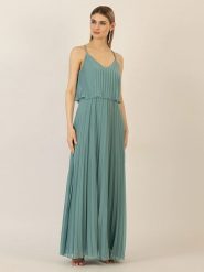 APART Sukienka w kolorze zielonym rozmiar: 34. Zielone sukienki Apart, bez wzorów, bez kołnierzyka, bez ramiączek, maxi. Za 260.99 zł.