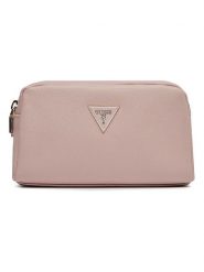 Guess Kosmetyczka w kolorze jasnoszarym - 11 x 8,5 x 7 cm rozmiar: onesize. Różowe kufry i kosmetyczki Guess, z aplikacjami, z materiału, bez dodatków. Za 180.49 zł.