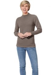 WITT WEIDEN Sweter w kolorze beżowym rozmiar: 42. Brązowe swetry WITT WEIDEN, bez wzorów, bez ramiączek. Za 34.99 zł.