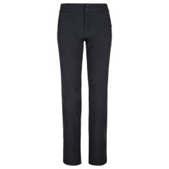 Damskie spodnie outdoorowe Kilpi LAGO-W. Czarne spodnie sportowe Kilpi, xs, bez wzorów, z nylonu, trekkingowe. Za 298.12 zł.
