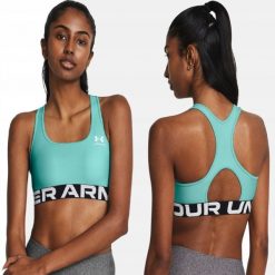 Biustonosz Treningowy Sportowy Under Armour. Zielone bielizna sportowa Under Armour, l, bez wzorów. W wyprzedaży za 103.00 zł.